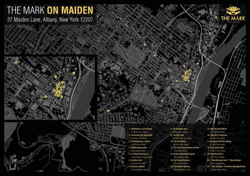 Downtown Albany 1 Bed + Workstation @ Maiden Lane Διαμέρισμα Εξωτερικό φωτογραφία